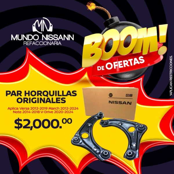 Par Horquillas Originales Versa March