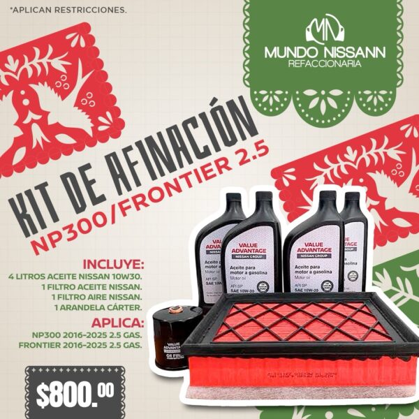 Kit Afinación Menor Np300
